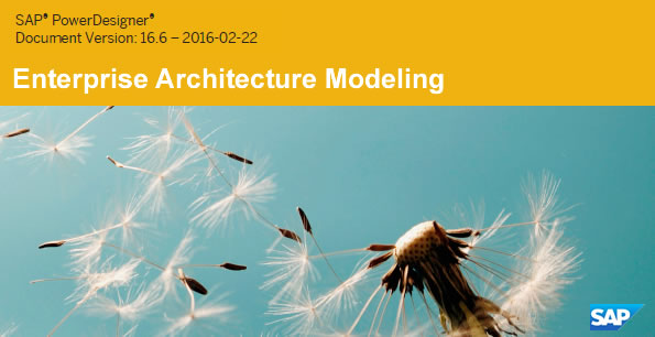 PowerDesigner 16.6 Enterprise Architecture Modeling